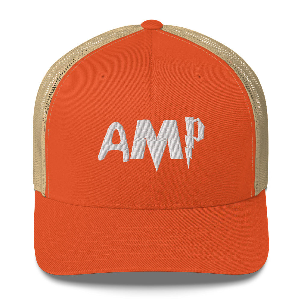 AMP of Many Fonts Trucker Cap