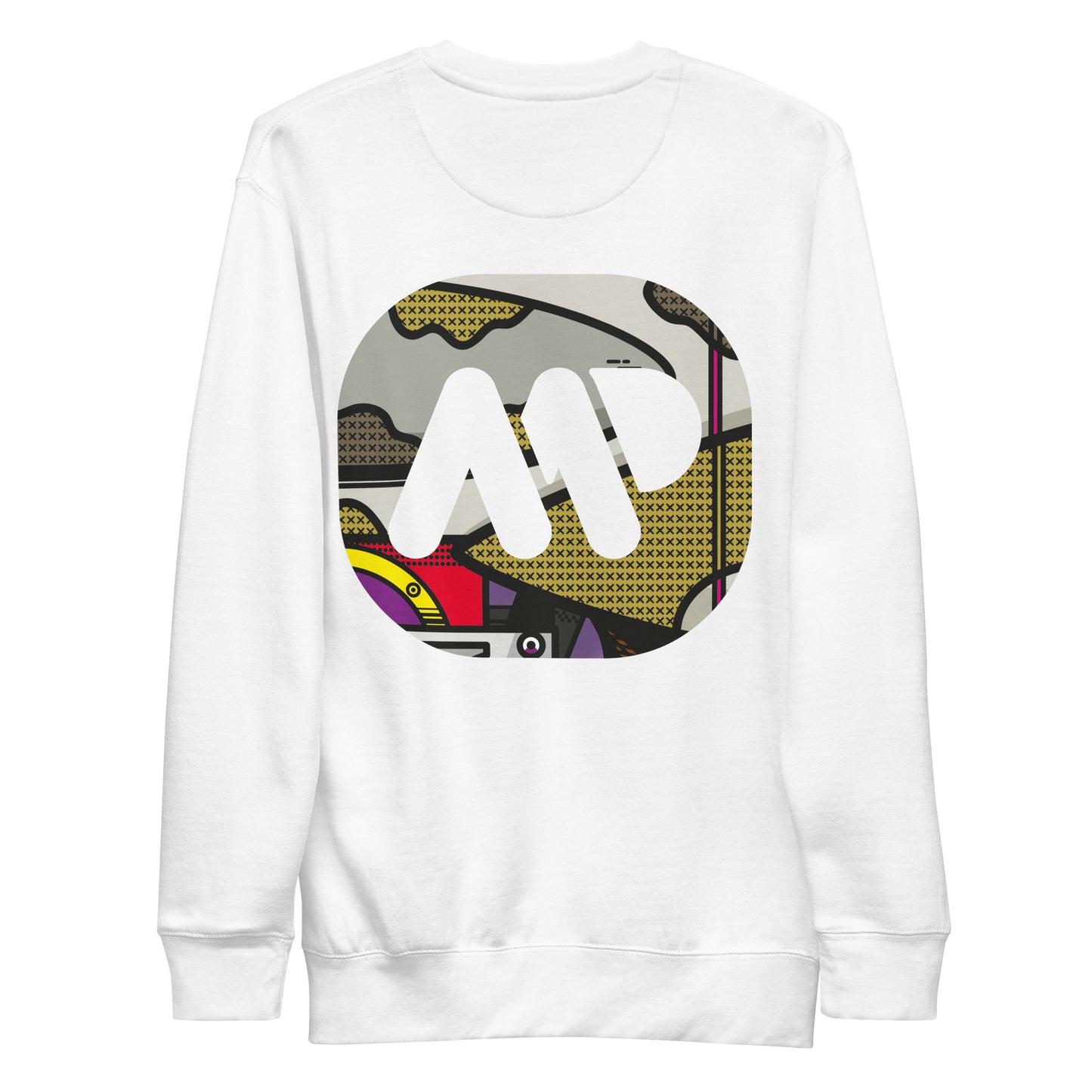 Sudadera con estampado de logotipo AMP (regular)