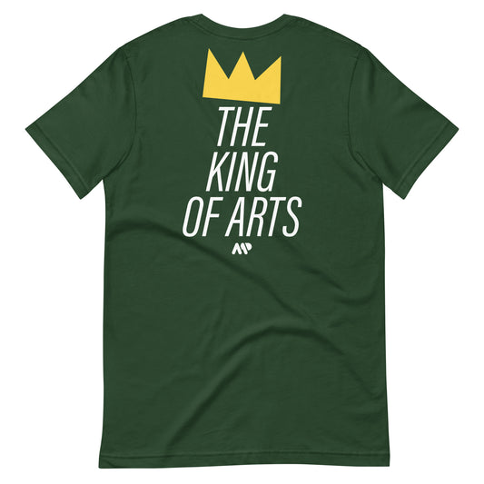 Das T-Shirt „König der Künste“.
